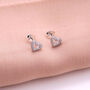 Gift Bag 'The Perfect Pairs' Crystal Heart Earrings, thumbnail 5 of 6