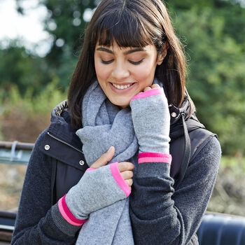 Letterbox Gift Cashmere Wrist Warmers, 4 of 8