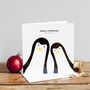 Build Your Own Penguin Family Christmas Card, thumbnail 2 of 4