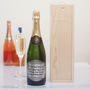Personalised Birthday Champagne With Pewter Label, thumbnail 4 of 8