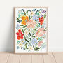 Joyful Florals Fine Art Print, thumbnail 1 of 5