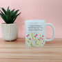 Personalised Floral Friendship Mug, thumbnail 4 of 4