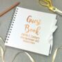 Personalised Wedding Guest Book, thumbnail 1 of 3