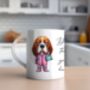 Personalised Beagle Morning Coffee Pet Gift Mug, thumbnail 1 of 2