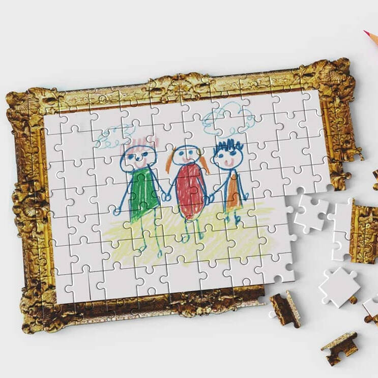 Personalised Framed Jigsaw Puzzle By all things Brighton beautiful