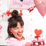 Red Heart Cupcake Toppers X Six, thumbnail 5 of 5