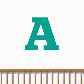 Large Letter Wall Sticker, 7 of 11