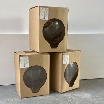 Decorative 'Home' LED Transparent Screw In Light Bulb, 6 of 6