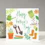 Happy Father's Day Gardening Card, thumbnail 1 of 5