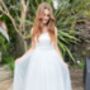 Fleur In Ivory ~ Junior Bridesmaid Dress, thumbnail 9 of 10