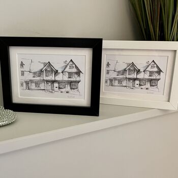 Medieval Lavenham ‘Guild Hall’ Framed Print, 2 of 7