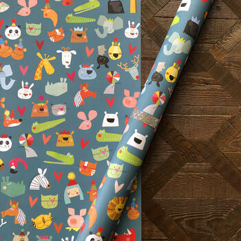 Blue Wrapping Paper Pack, 3 of 11