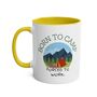 Born To Camp Coffee Mug, thumbnail 4 of 8