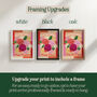 Thank You Teacher Personalised Floral Print, thumbnail 4 of 9