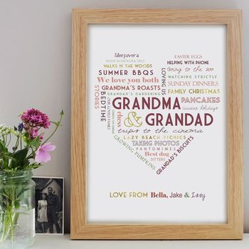 Personalised Grandparent Print, 8 of 9