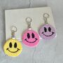 Smiley Face Keychain And Bag Tag, thumbnail 1 of 4