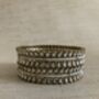 Indian Gold Plated Kundan Antique Bangles Two.Eight, thumbnail 4 of 8