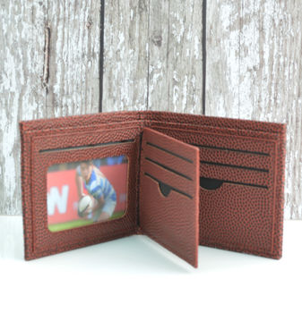 Genuine Sportsball Rugby Wallet, 2 of 4