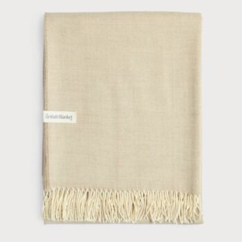 Blanket Gift Hamper: Merino Lambswool Blanket, 3 of 5