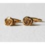 Poppy Cufflinks Silver/Gold/Rose Gold, thumbnail 4 of 8
