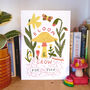 Bloom And Grow Print A4 Unframed, thumbnail 1 of 6