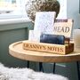 Personalised Wooden Letter Storage Tray, thumbnail 1 of 4