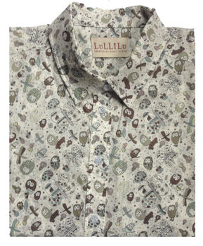 Liberty Print Long Sleeved Shirt In Cotton, 6 of 6