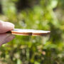 Inky Pheasant Eco Wooden Pin Brooch, thumbnail 3 of 4