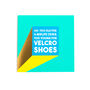 Funny 60th Birthday Card 'Velcro Shoes', thumbnail 2 of 3