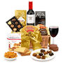 Christmas Cheer Food Hamper With Red Wine, thumbnail 1 of 4