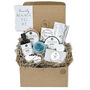 Pregnancy Gift Box Vegan Mum To Be Pamper Hamper Blue, thumbnail 4 of 5