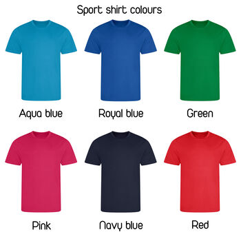 Personalised Kids Sports Shirt, 3 of 5