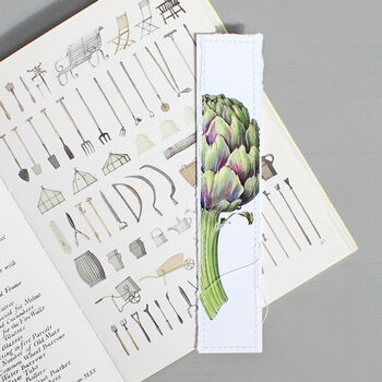 Botanical Bookmarks With Vegetable Illustrations, 5 of 6