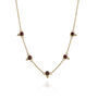 Gemstone Cleopatra Necklace Gold Plated Sterling Silver, thumbnail 5 of 12