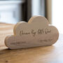 Personalised Dream Big Little One Cloud New Baby Gift, thumbnail 3 of 5