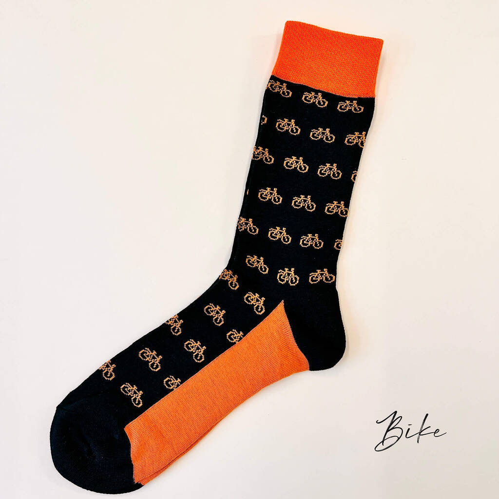 Personalised Men's Hobby Socks In A Box By Studio Hop