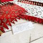 Luxury Red And White Christmas Make Your Own Diy Crackers Set Of Six, thumbnail 7 of 7