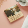 Personalised Wooden Photo Coaster With Love, thumbnail 2 of 7