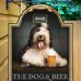 Dog And Beer Personalised Pub Sign/Bar Sign/Man Cave, thumbnail 1 of 8
