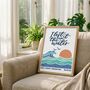 ‘I Left It In The Water’ Personalised Baptism Print, thumbnail 8 of 11