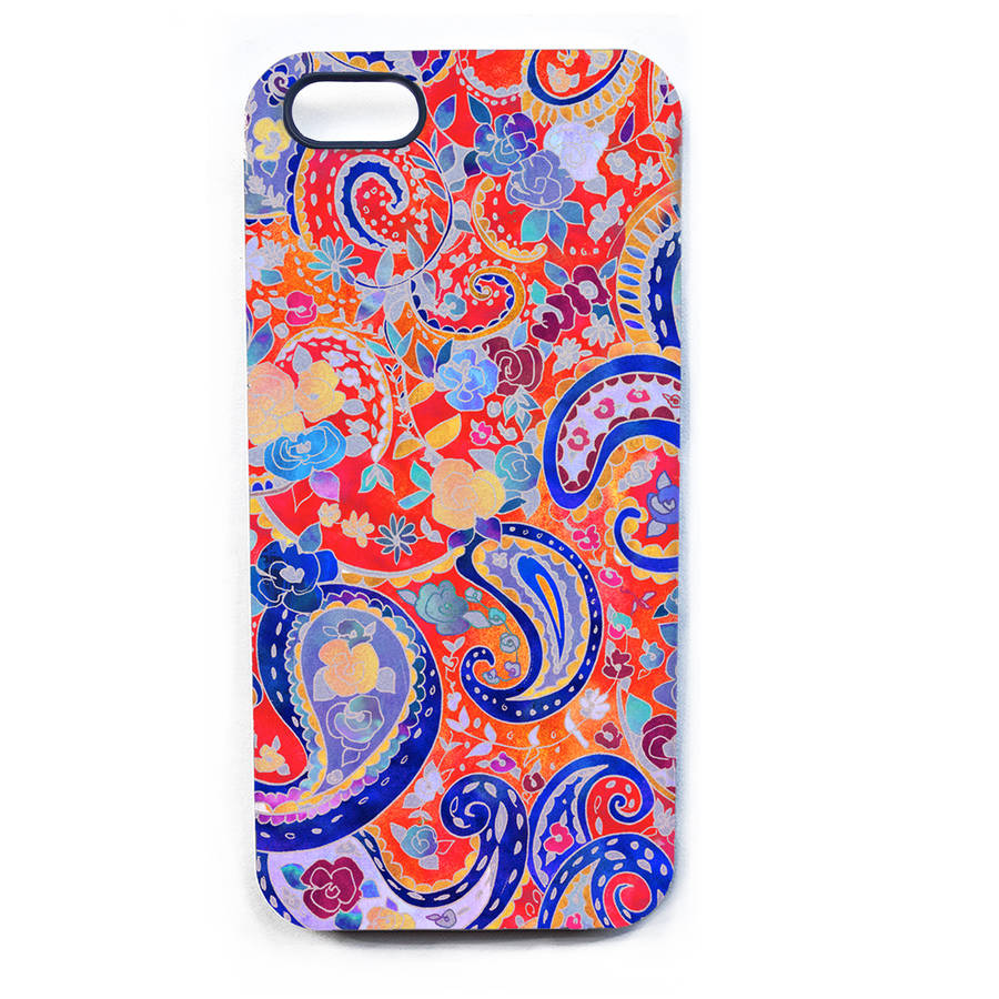 gypsy paisley phone case by nikki strange