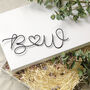 Wire Initials And Heart Keepsake, thumbnail 6 of 12