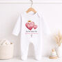 Personalised First Father’s Day Hero Baby Outfit, thumbnail 3 of 10
