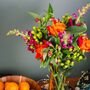 December Hues Rose Bouquet, thumbnail 2 of 5