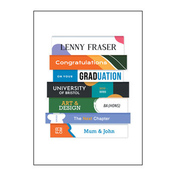 Personalised Graduation Print, 3 of 4