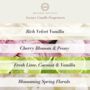 Best Friend Gift Sentimental Quote Scented Candle, thumbnail 7 of 8