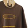 Airship T Shirt In Organic Cotton, thumbnail 5 of 7