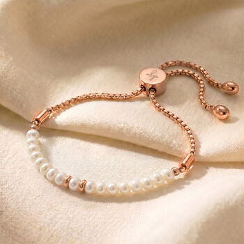 June Birthstone Pearl Bracelet, 3 of 7