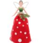 Large Ladybird Sparkle Fairy Tree Topper, thumbnail 5 of 5
