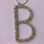 Sparkly Silver Letter Decorations, thumbnail 4 of 5